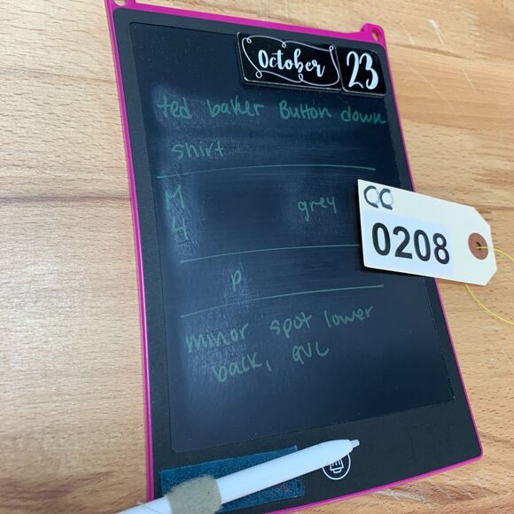 Ted Baker London Dress Shirt Mens 4 Gray Hidden Button Down Collared Long Sleeve - Picture 12 of 13